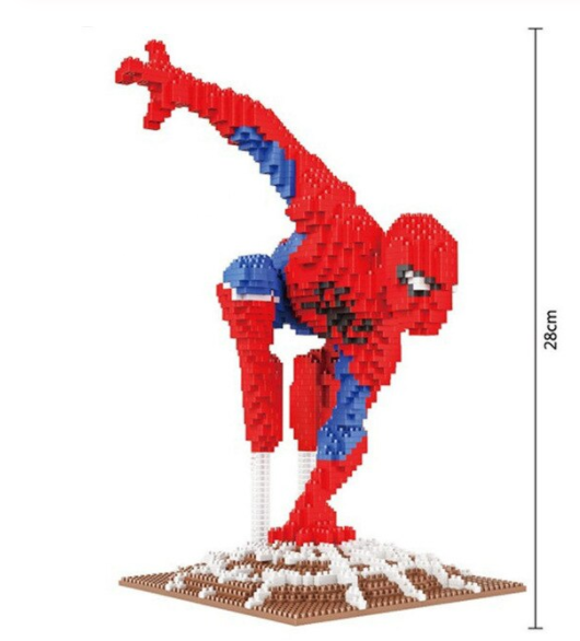 Nano blocks - Spinnenheld - 2280 bouwblokjes