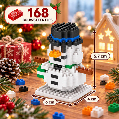 Nano blocks - Sneeuwpop - 168 bouwblokjes