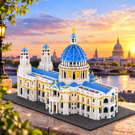 Nano blocks - St. Paul Cathedral - 7053 bouwblokjes