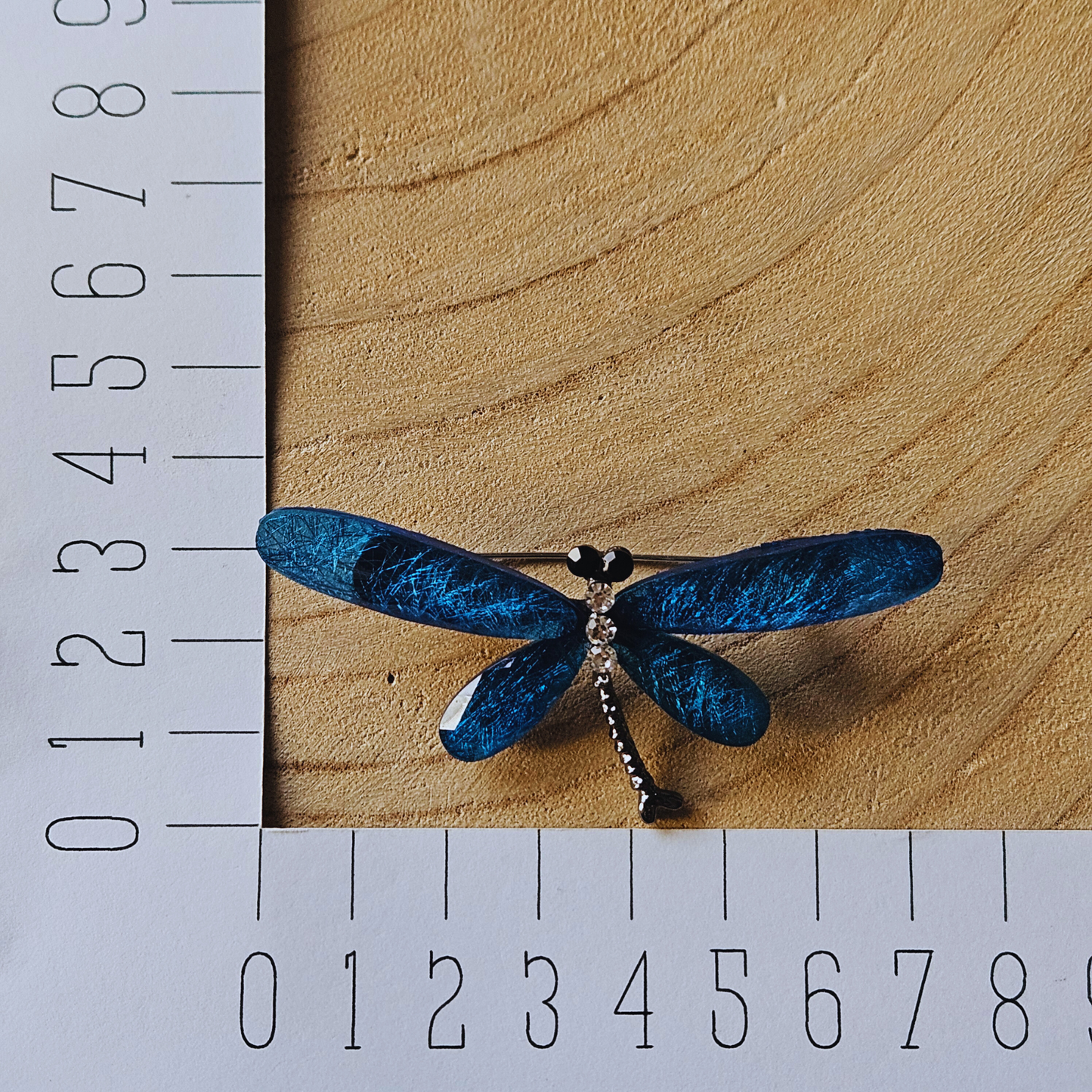 Broche - Libelle - Blauw
