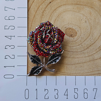 Broche - Rode roos