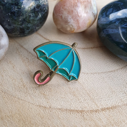 Enamel pin paraplu