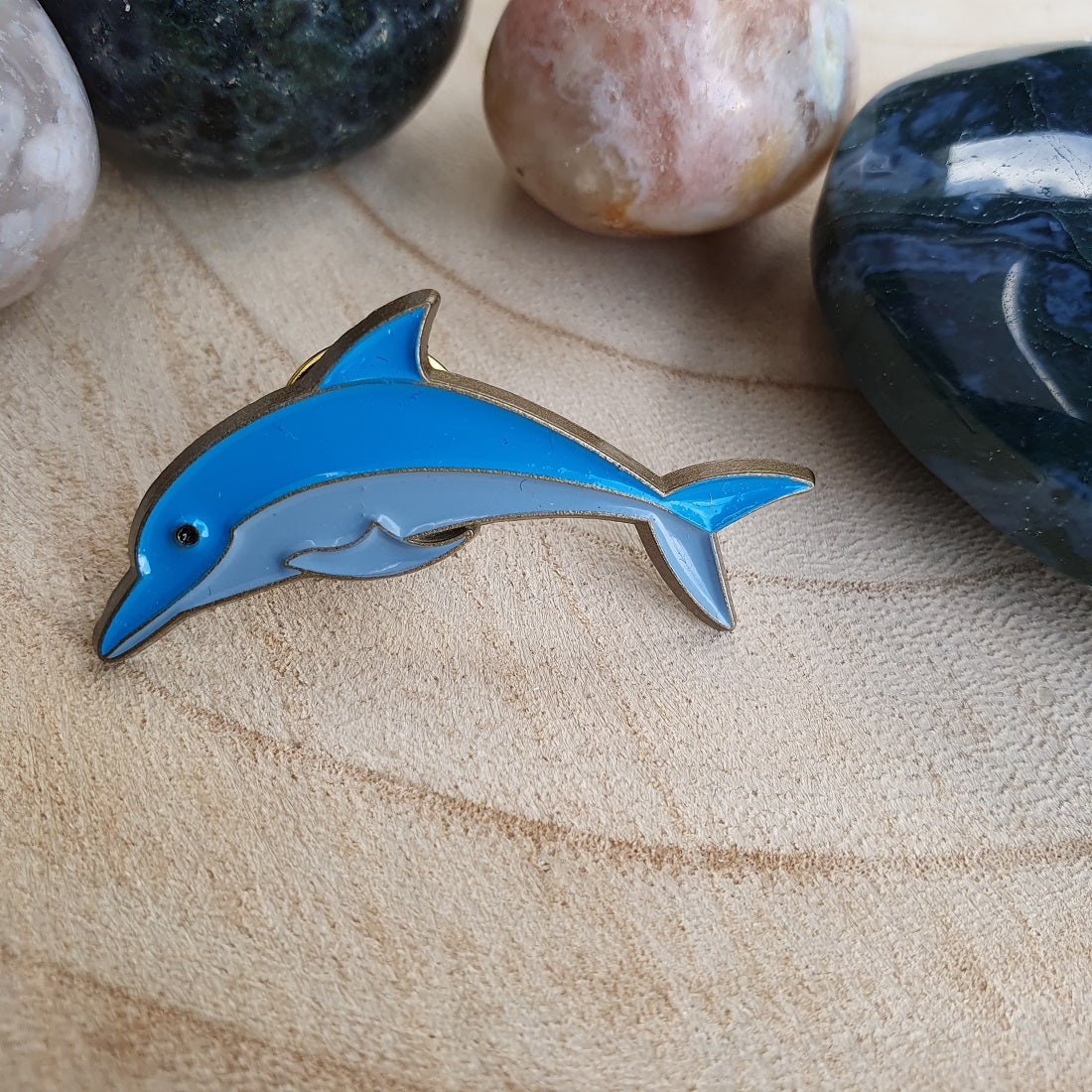 Enamel pin dolfijn