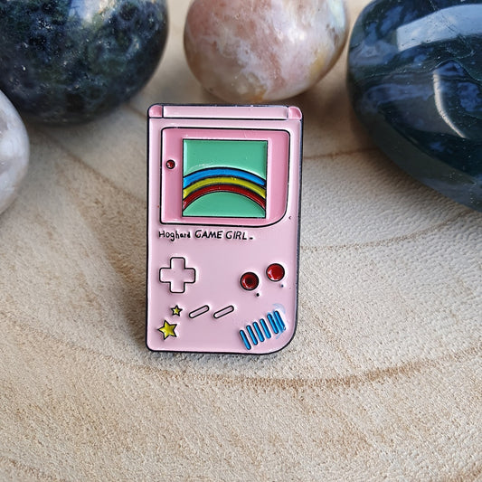 Enamel pin spelcomputer