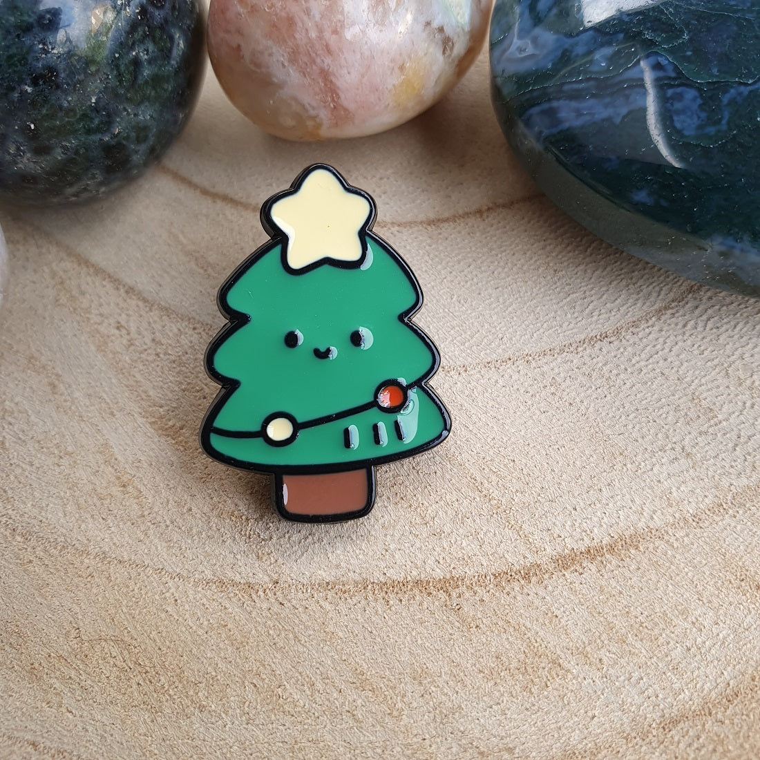 Enamel pin kerstboom