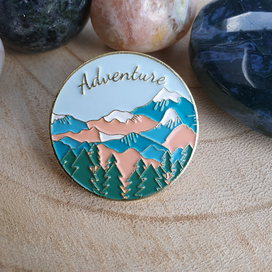 Enamel pin - Bergen in ronde - Adventure