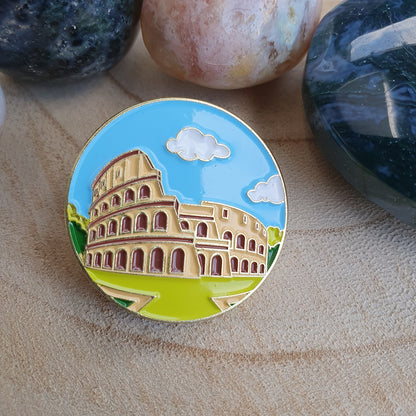 Enamel pin - Gebouw - Colosseum Rome