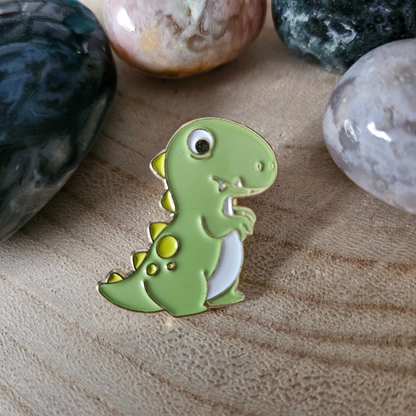 Enamel pin  Dino t-rex baby