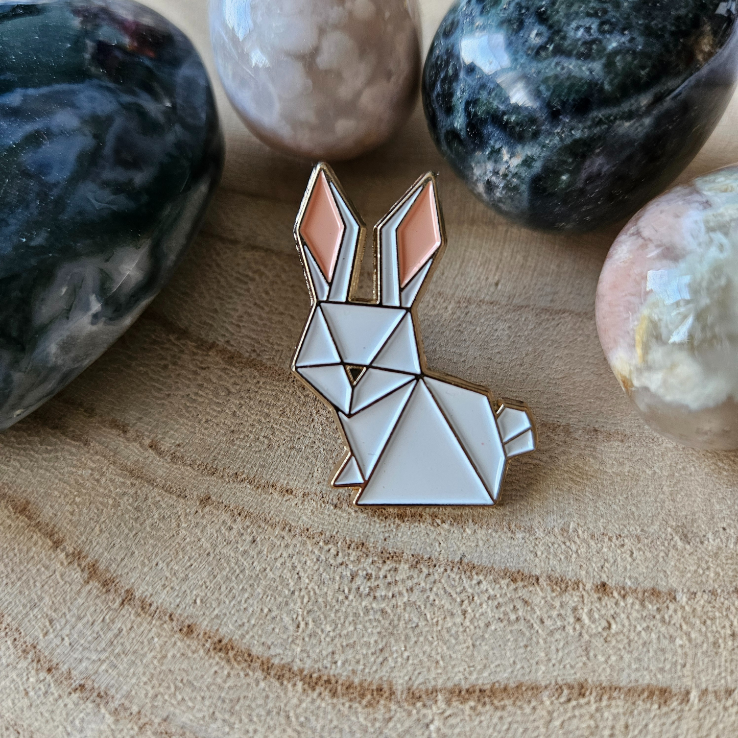 Konijn enamel pin