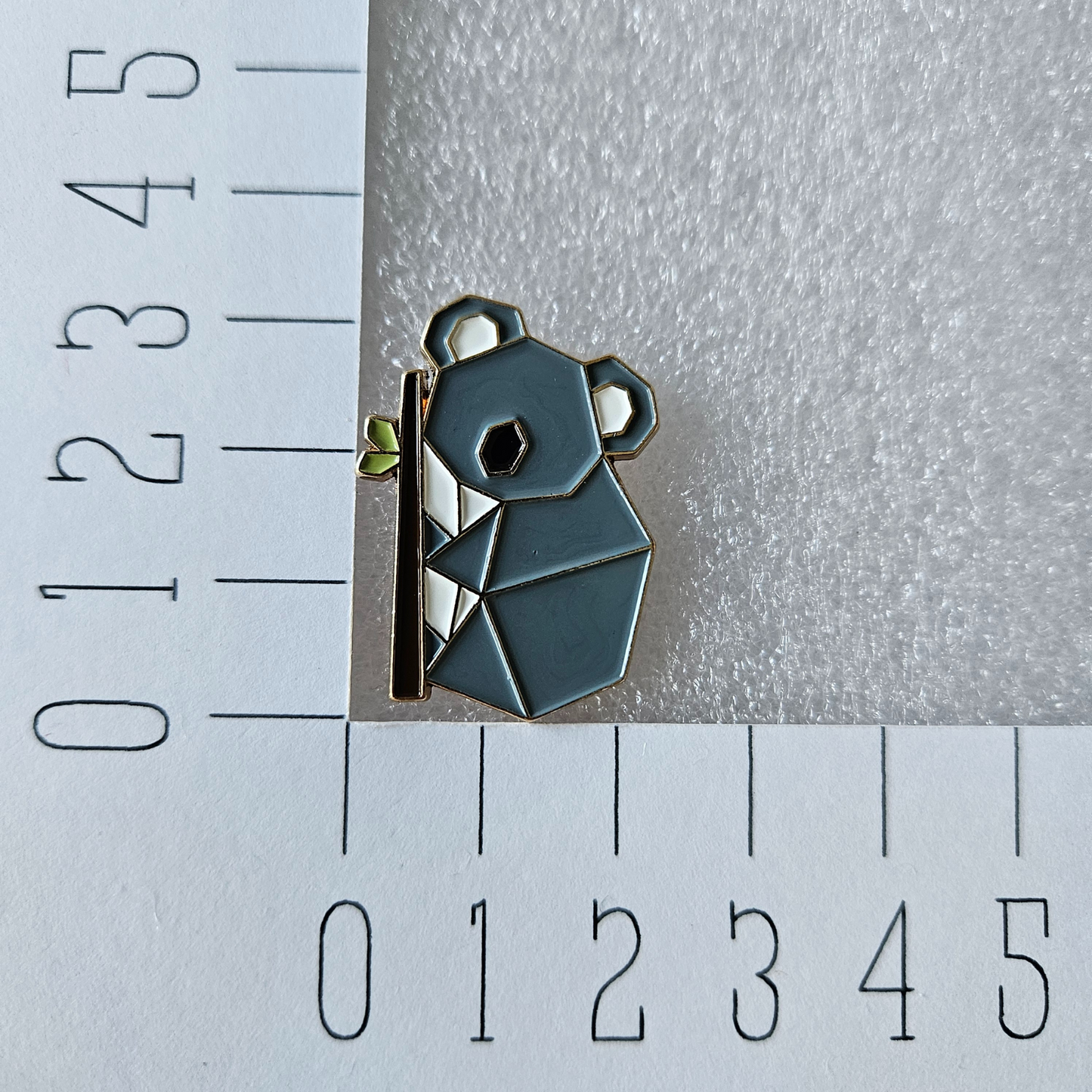 koala enamel pin