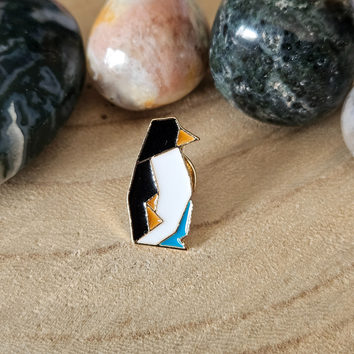 Enamel pin - Origami pinguin