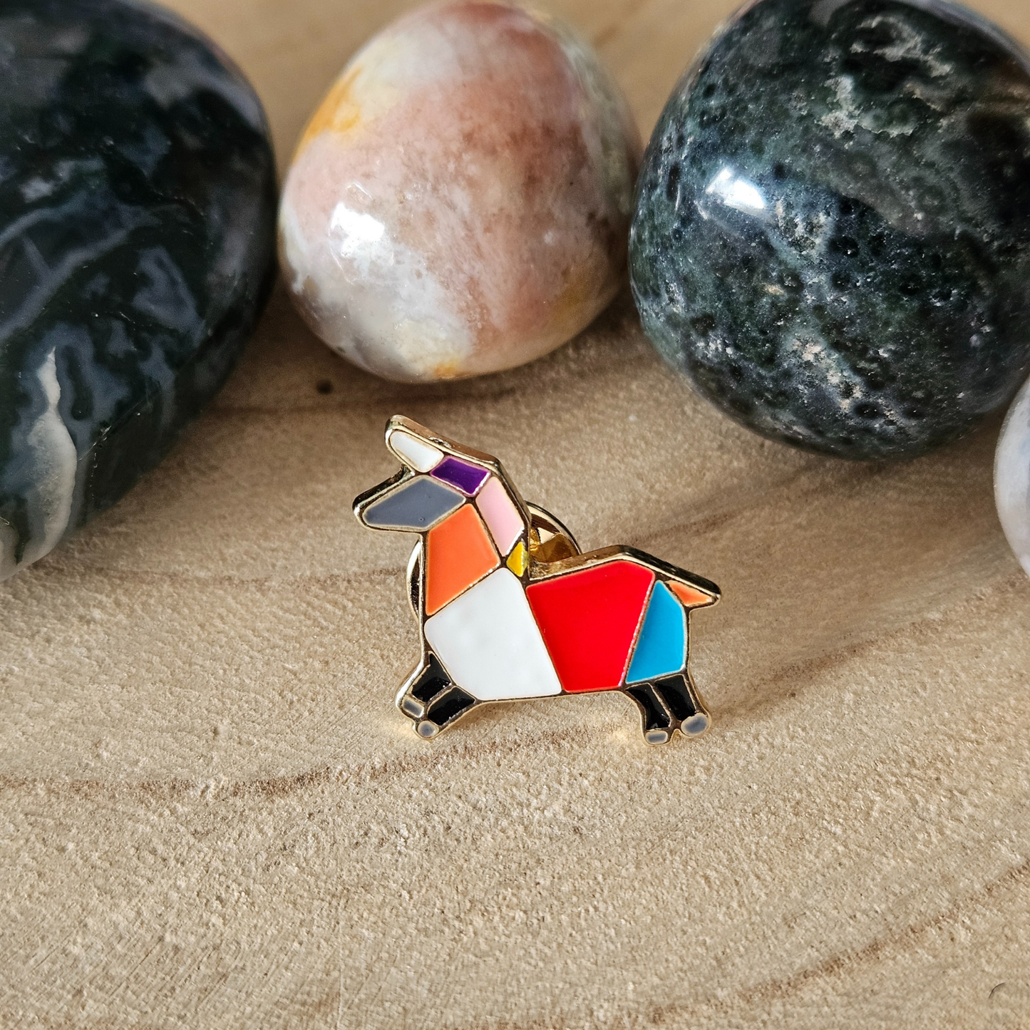 Enamel pin - Origami lama