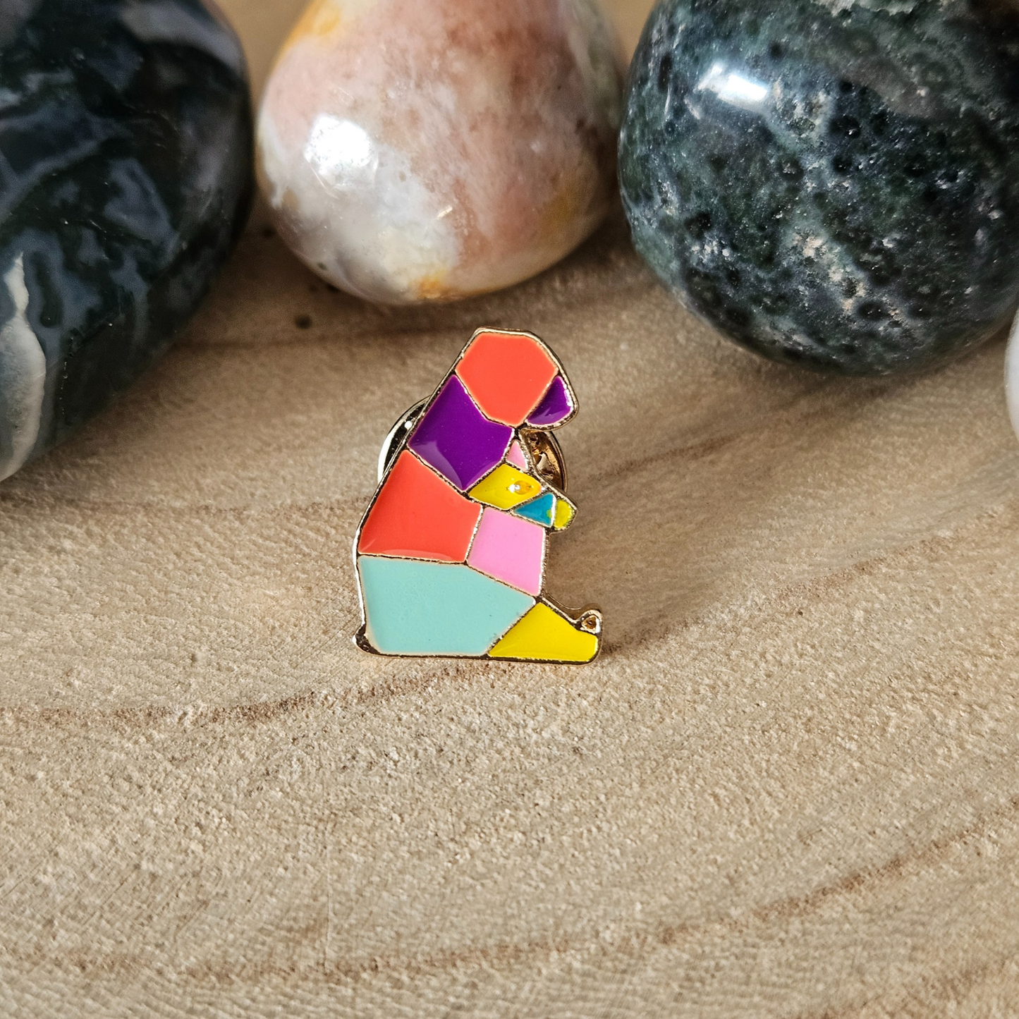 Enamel pin - Origami beer