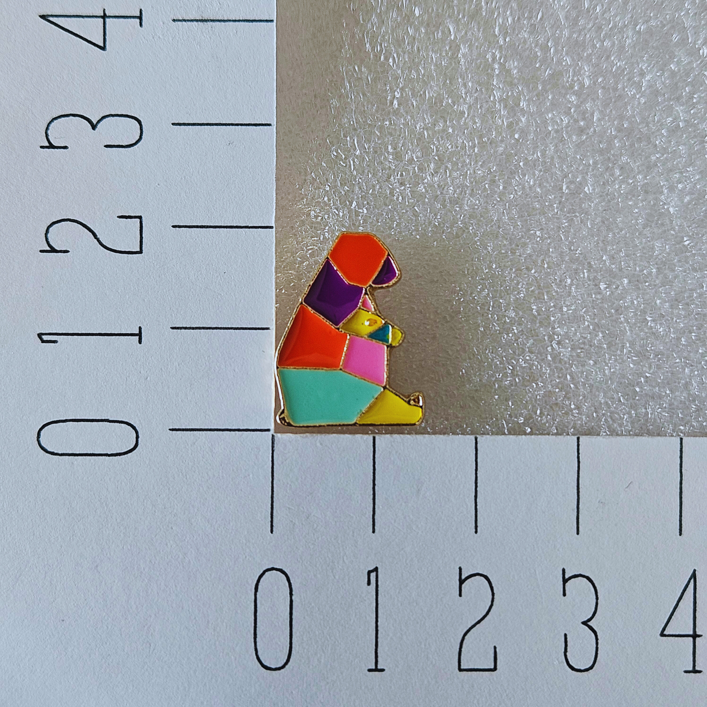 Enamel pin - Origami beer