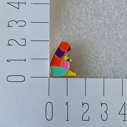 Enamel pin - Origami beer
