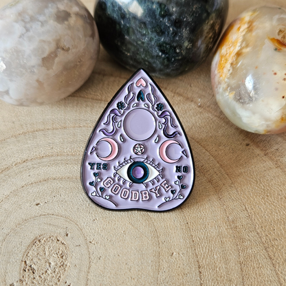 Enamel pin - ouija planchette