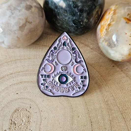 Enamel pin - ouija planchette