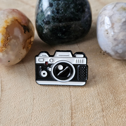 Enamel pin - Camera zwart