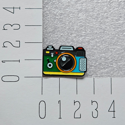Enamel pin - Camera groen