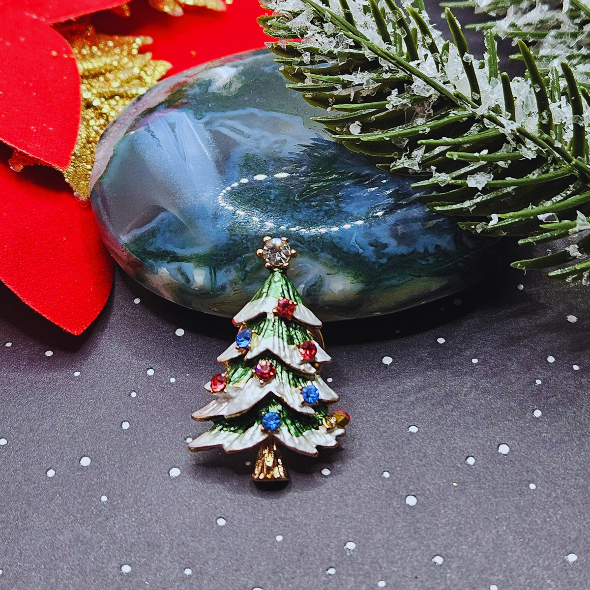 Enamel pin - Kerstboom