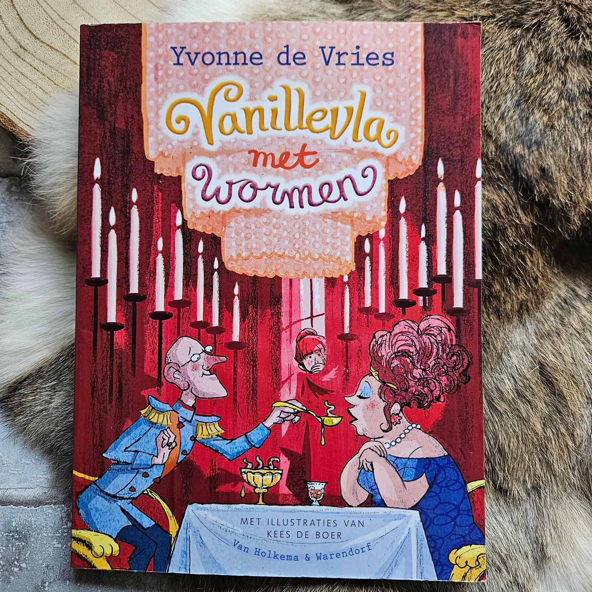 Vanillevla met wormen – Yvonne de vries – paperback
