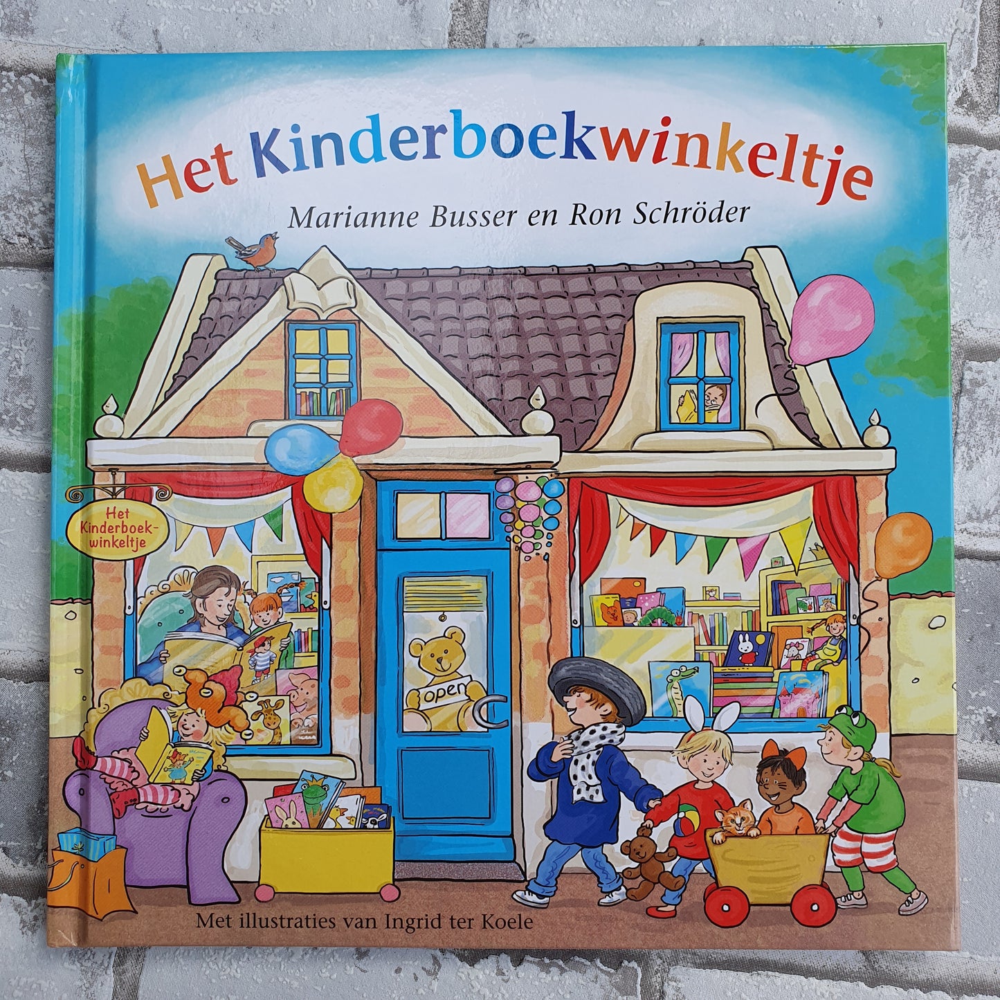 Leesboek het kinderboekwinkeltje