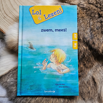 Lol in Lezen - Zwem, Mees! - Lizzy van Pelt - Avi M3 - Hardcover