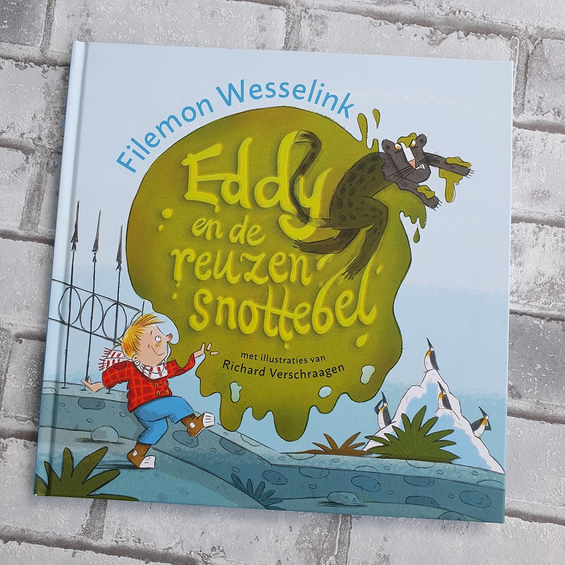 Leesboek Eddy en de reuzen snottebel