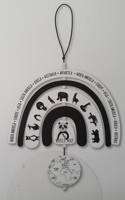 Regenbooghanger - Landen en dieren - Kinderkamer