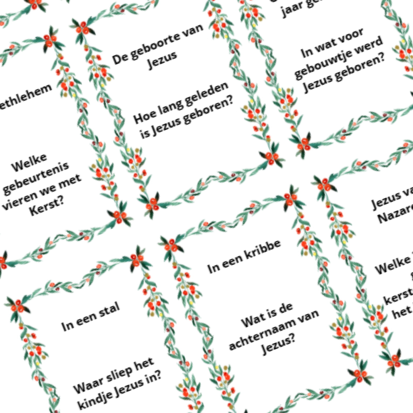 Actie reactie spel - Kerst - Hobby en meer  