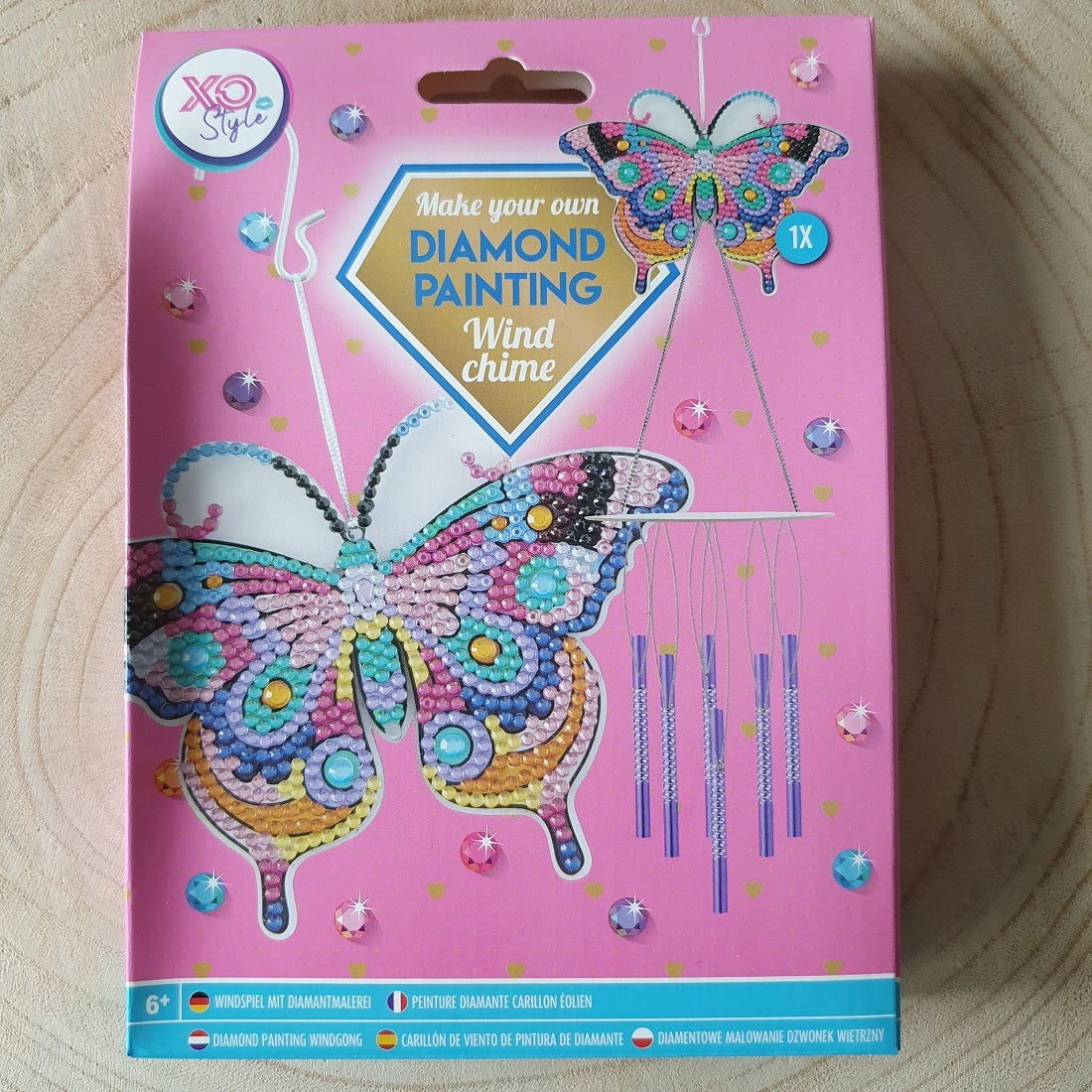 Diamond painting wind Chime - Vlinder - Hobby en meer  