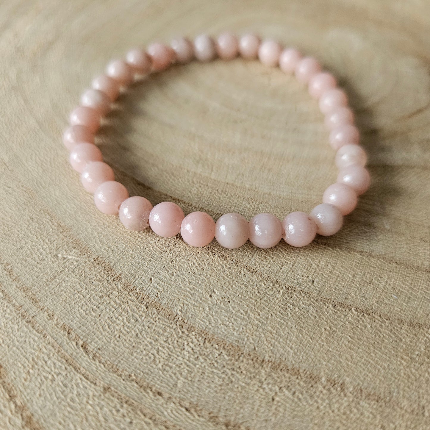 Roze opaal edelsteen armband, cadeau