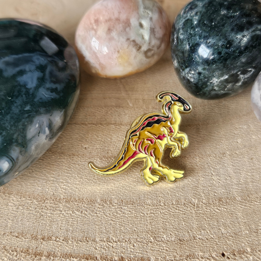 Enamel pin - Dino Parasaurolophus - Hobby en meer  