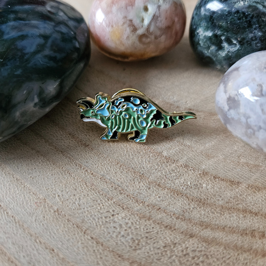 Enamel pin - Dino triceratops - Hobby en meer  