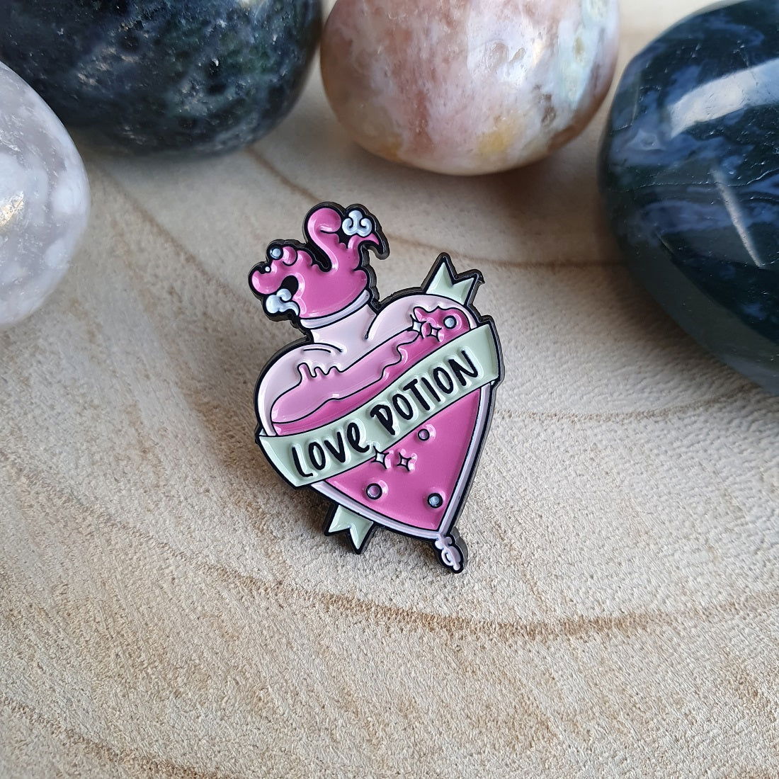 Enamel pin - Flesje - Love potion - Hobby en meer  