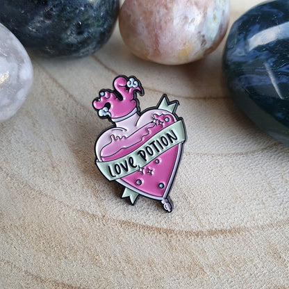 Enamel pin - Flesje - Love potion - Hobby en meer  