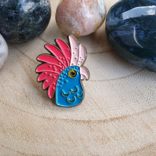 Enamel pin - Kaketoe - Hobby en meer  