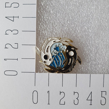 Enamel pin - Koi karpers - Hobby en meer  