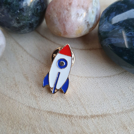 Enamel pin - Raket - Hobby en meer  