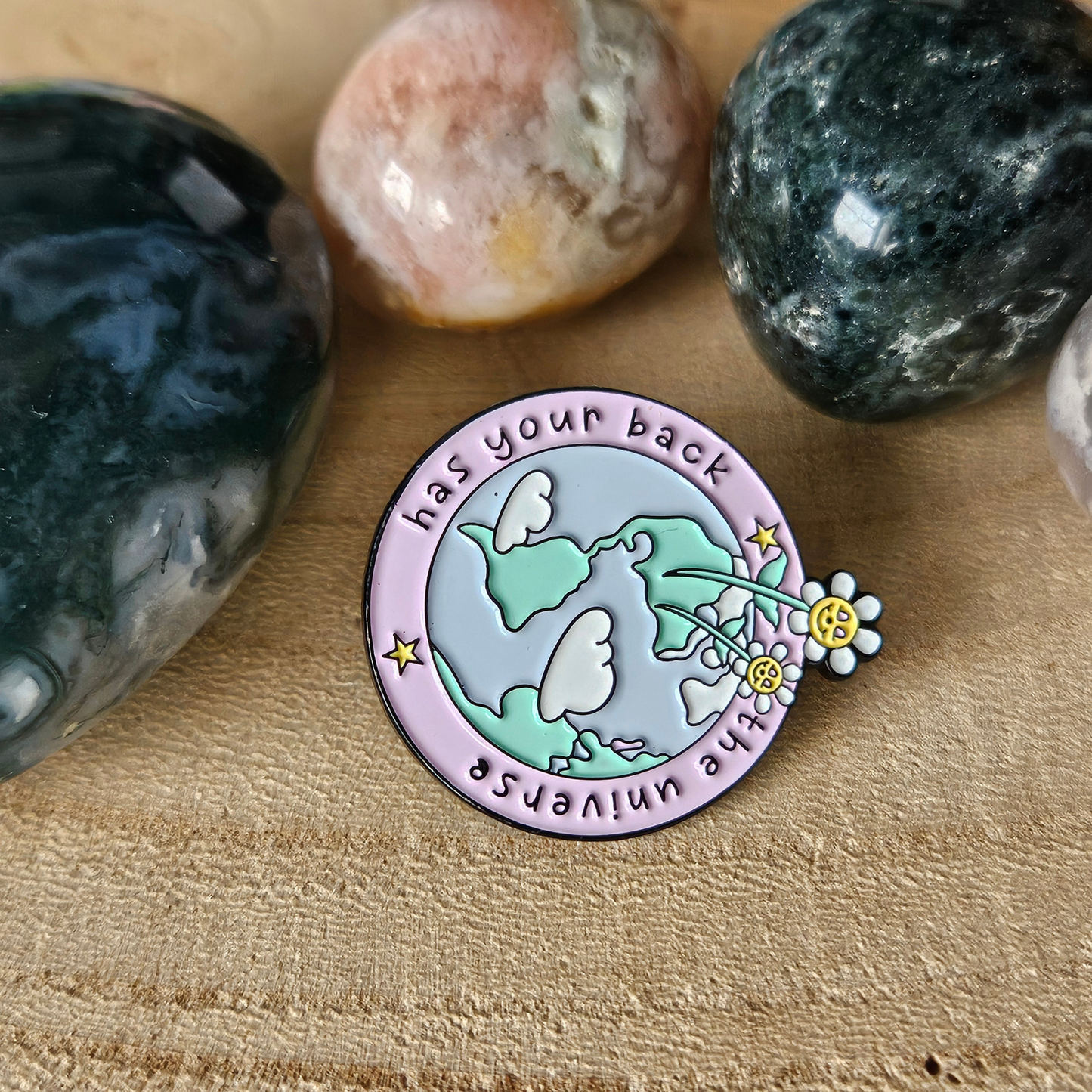 Enamel pin - The universe has your back - Hobby en meer  