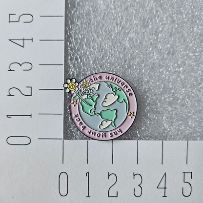 Enamel pin - The universe has your back - Hobby en meer  