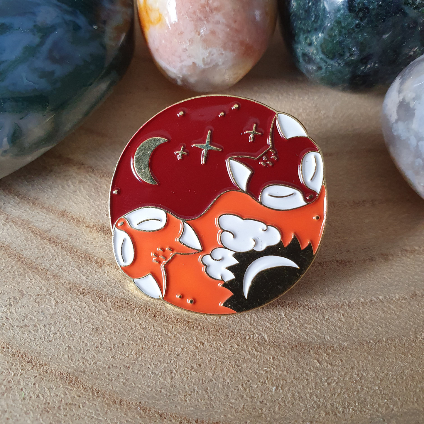 Enamel pin - Vossen - Hobby en meer  
