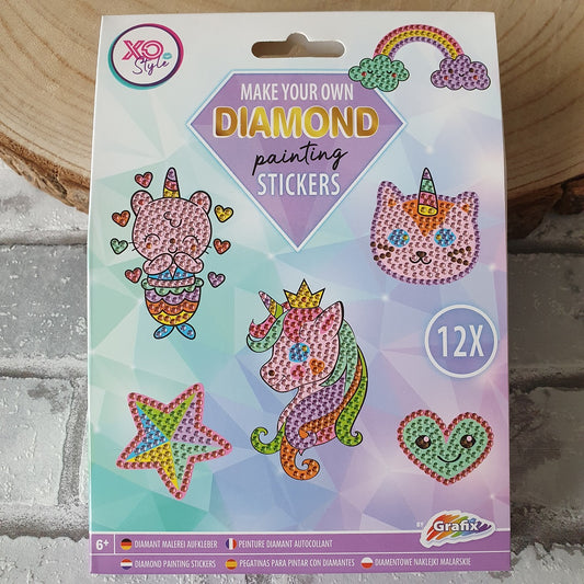 Diamond painting - Stickers - Fantasie- ronde steentjes