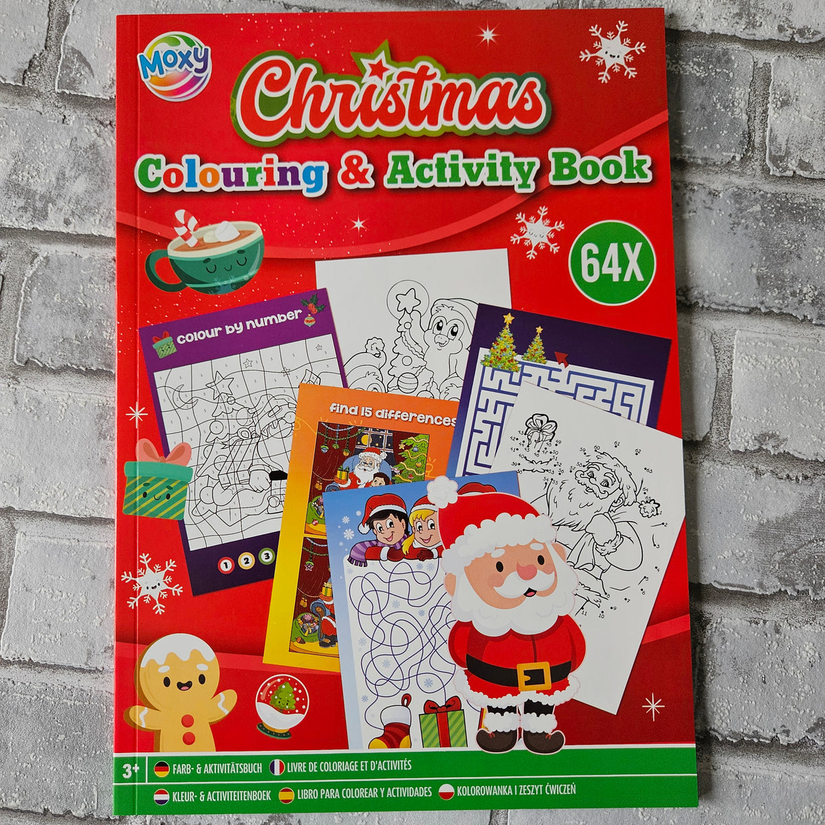 Kleur en activiteiten boek - Kerst