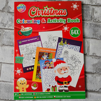 Kleur en activiteiten boek - Kerst
