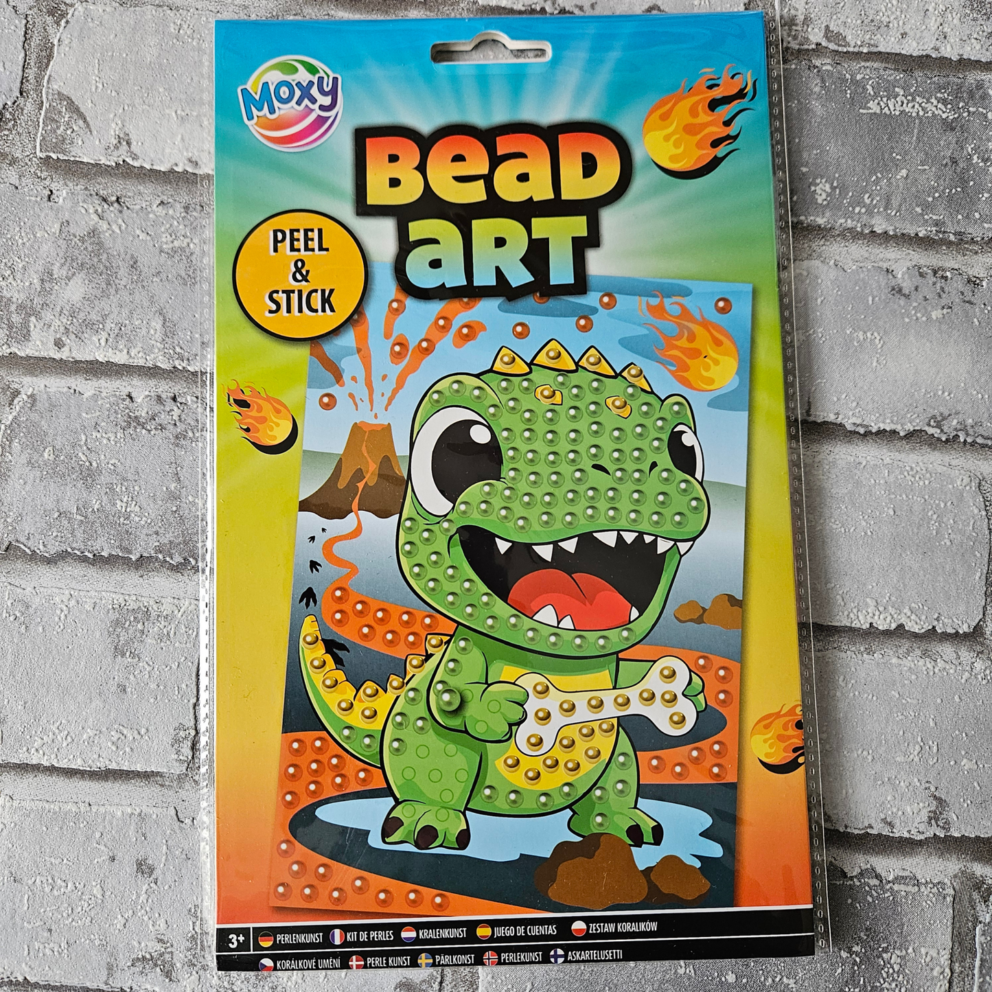 Bead art - Dino