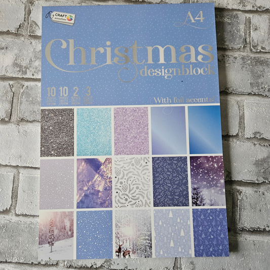 Christmas design blok - Kaarten maken & scrapbooking