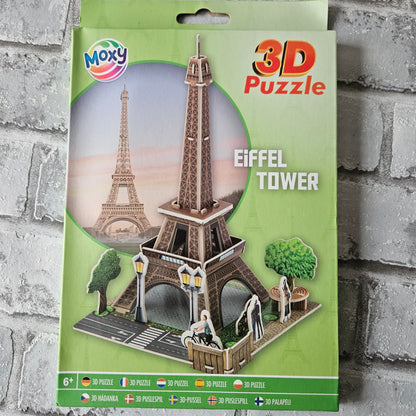 3D foam puzzels gebouwen bundel - Vrijheidsbeeld, Eiffeltoren en Toren van Pisa