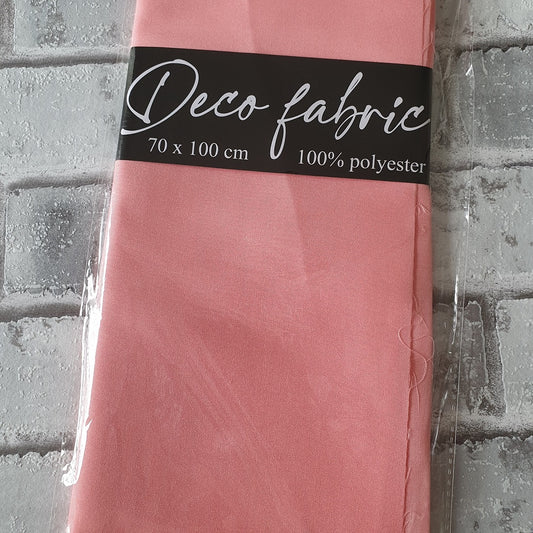 Deco fabric 100% polyester 70x100cm dark Pink