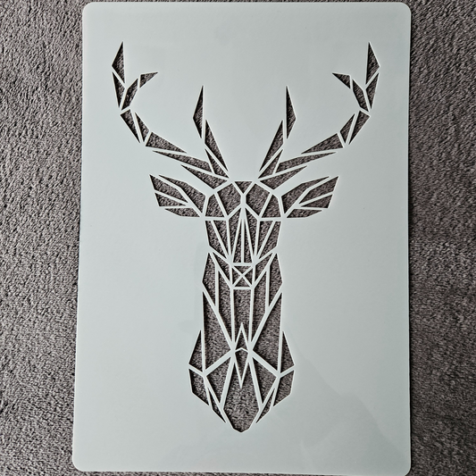 Hobby stencil - Hert - A4 - Hobby en meer  